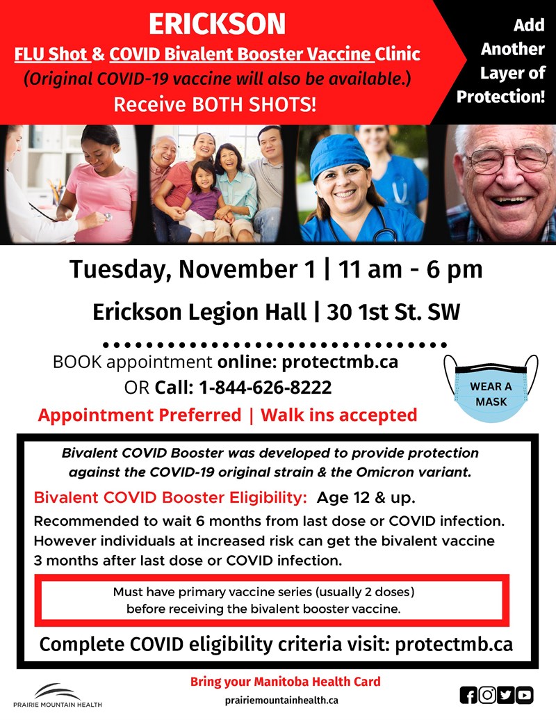 FLU Shot & Covid Booster Vaccine Clinic
