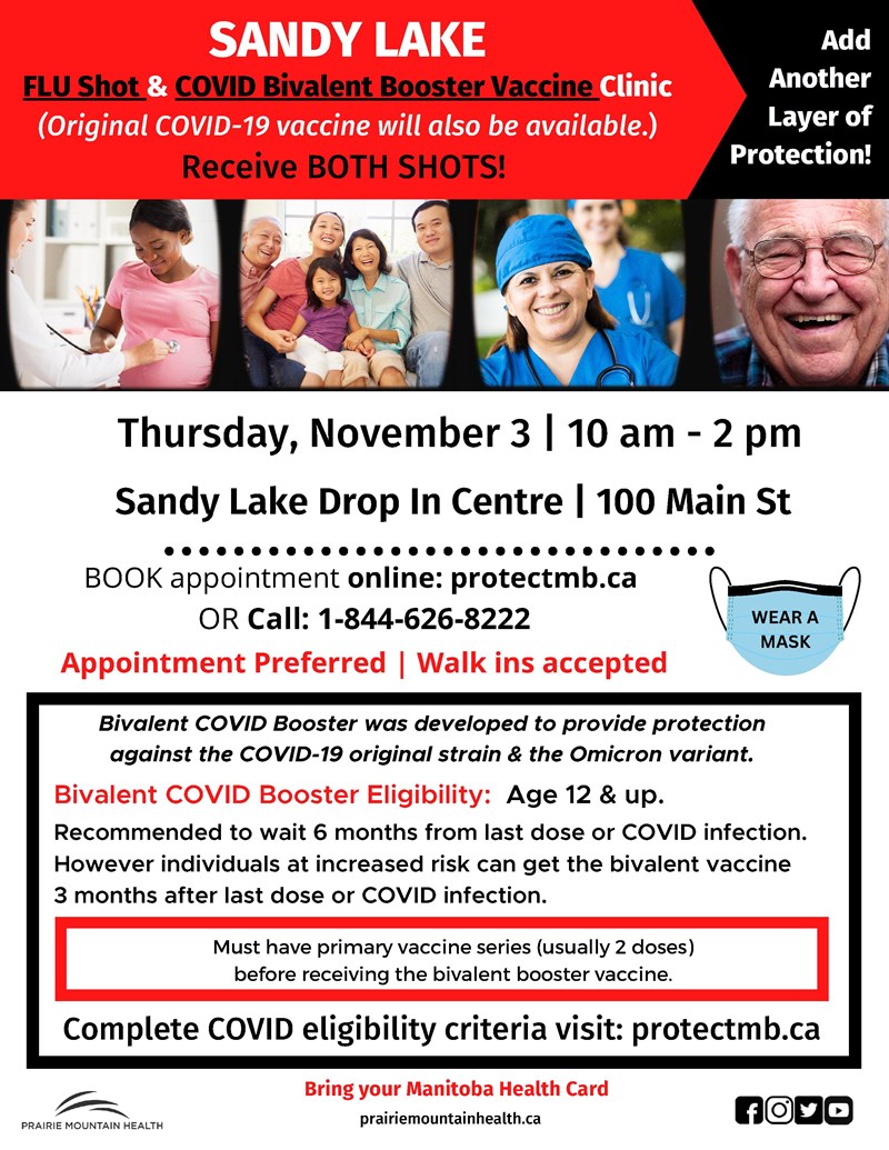 FLU Shot & Covid Booster Vaccine Clinic
